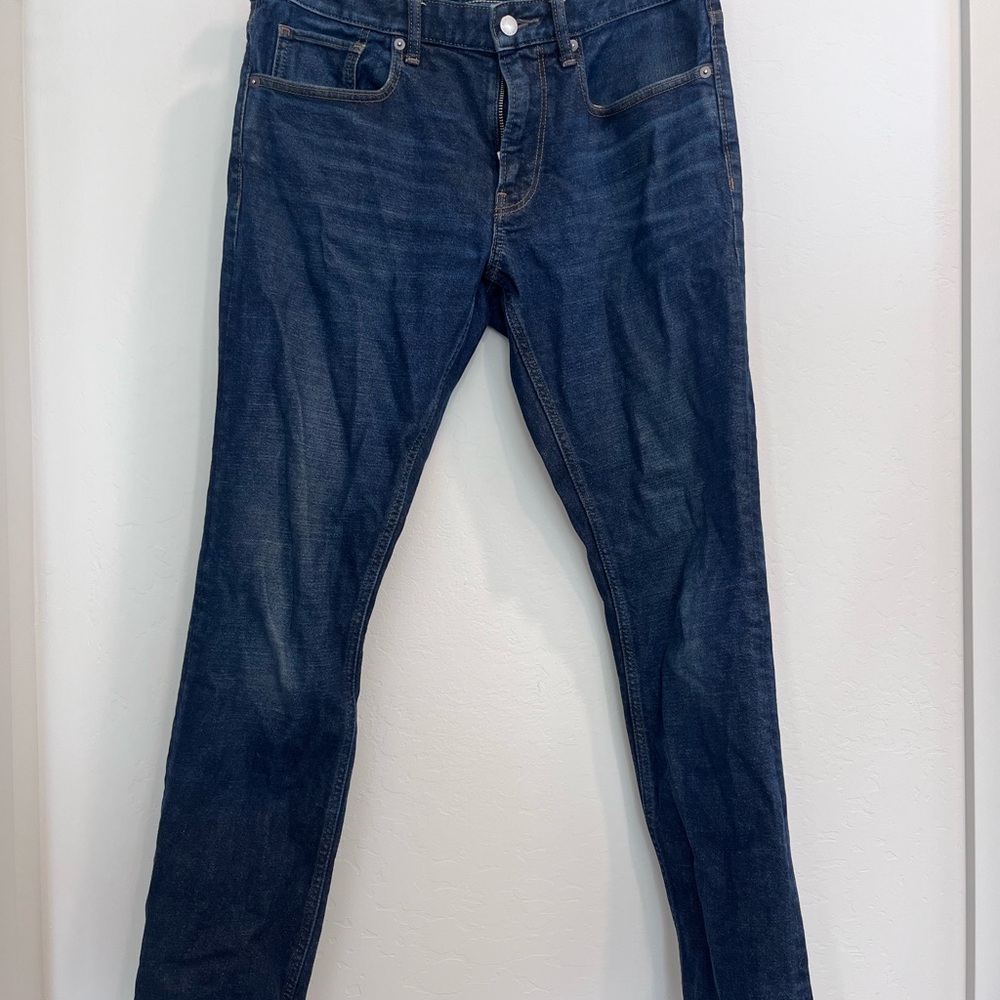 Bonobos Dark Blue Slim Jeans
